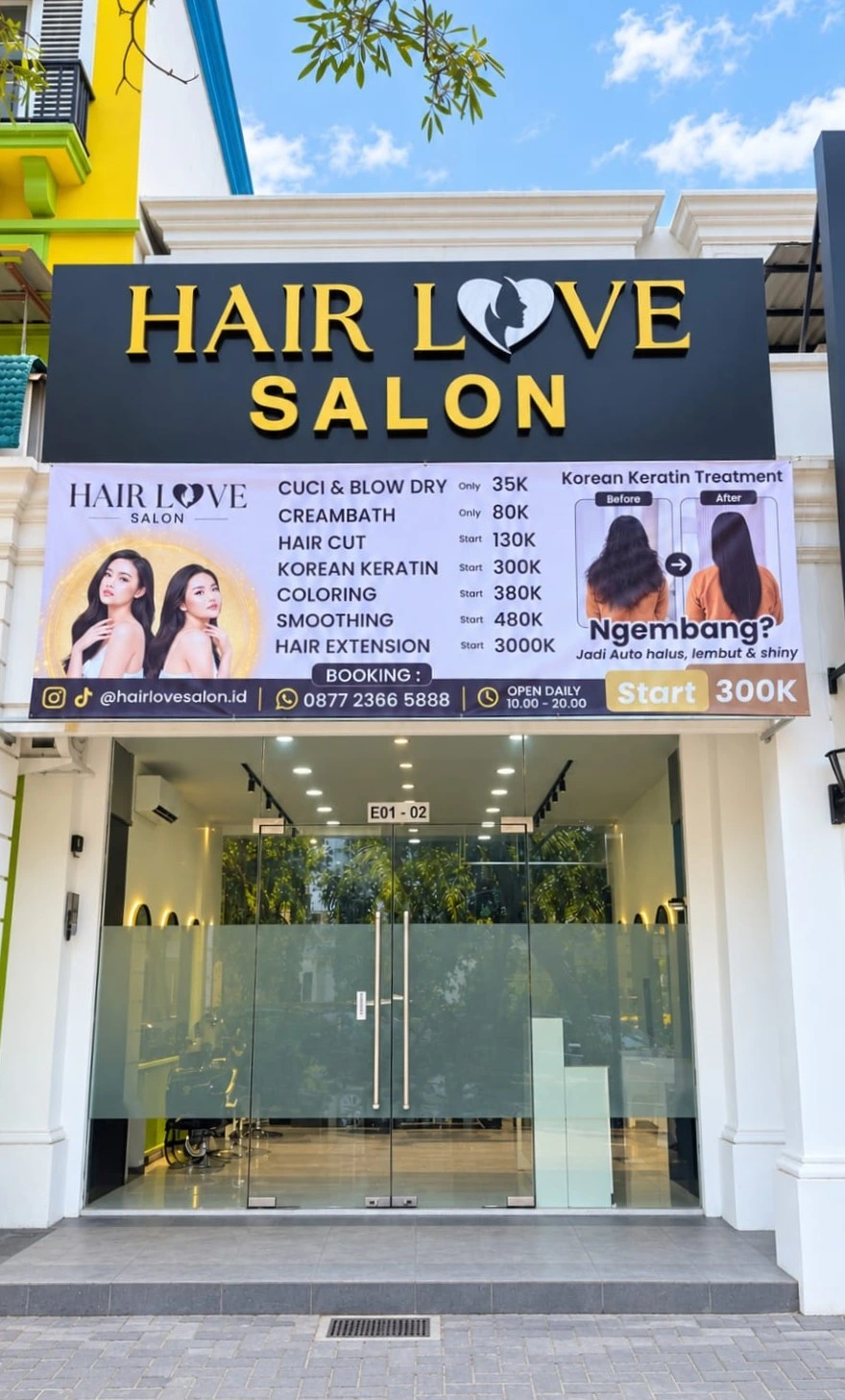 Salon Exterior
